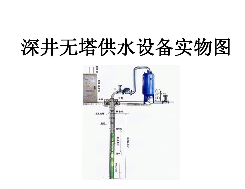 通江县井泵无塔式供水设备